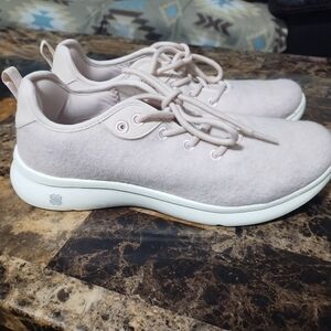 Women's pink wool FLX sneakers